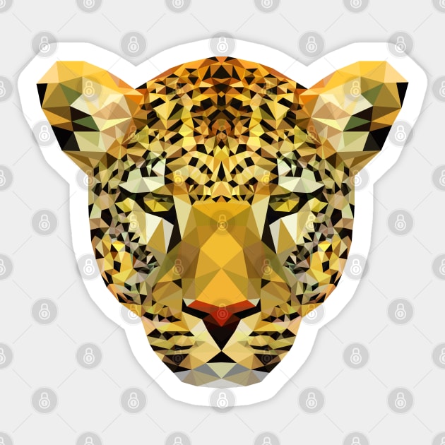 Leopard Sticker by MKD